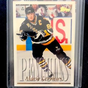 Topps - Mario Lemieux Hockey Card